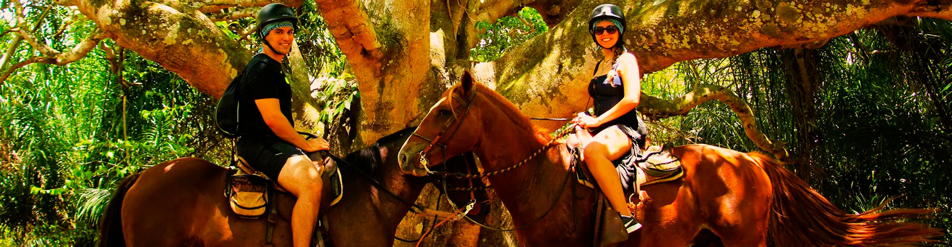 Cavalgada no Parque Ecológico Rio Formoso